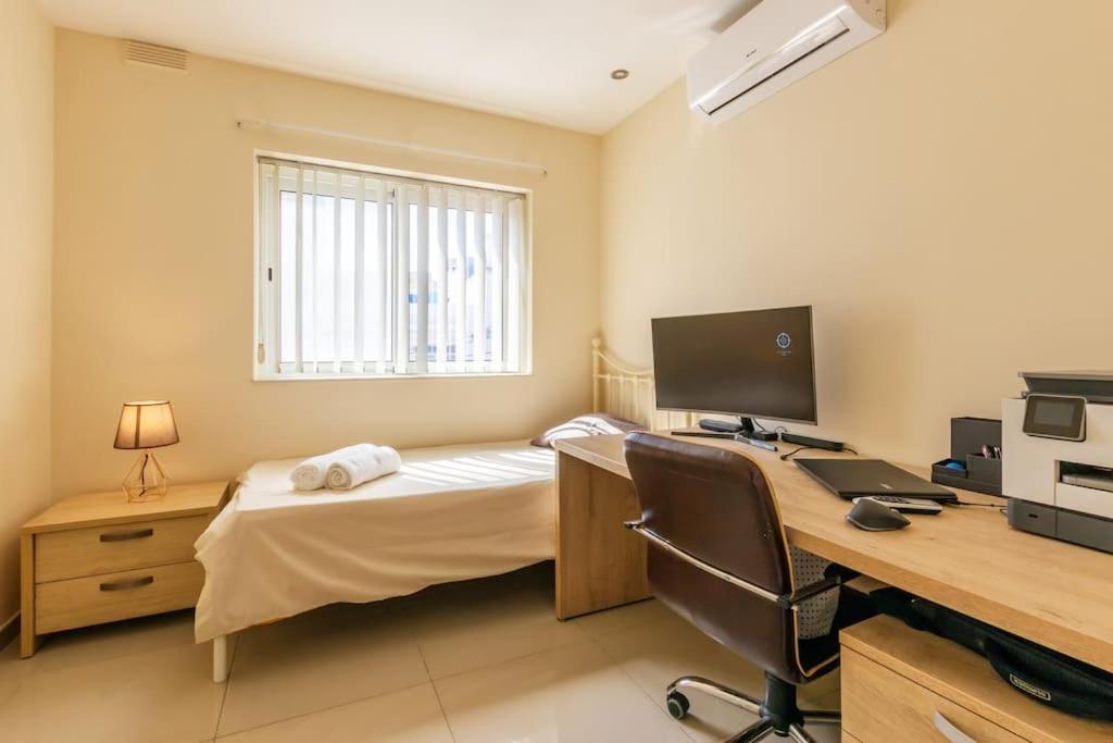 Modern 3 Bedroom Apartment Close To Paceville And Beach Is-Swieqi Luaran gambar